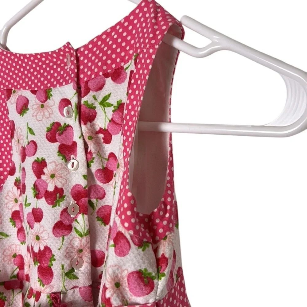 Sarah Louise kids formal dress,floral cherries,pageant,photo
sz 6? PTP 11.5 - Picture 7 of 16